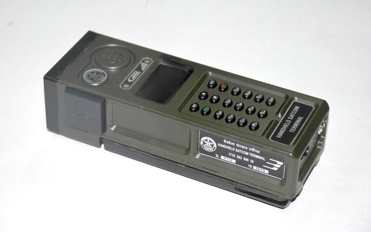 Handheld-Satcom-Terminal
