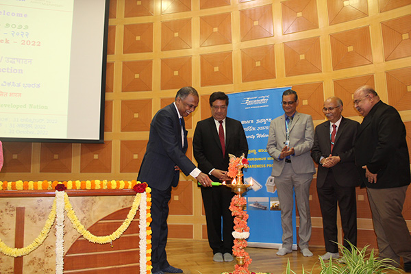 Inauguration Function held at CO (Centralised Address)(VAW 2022)