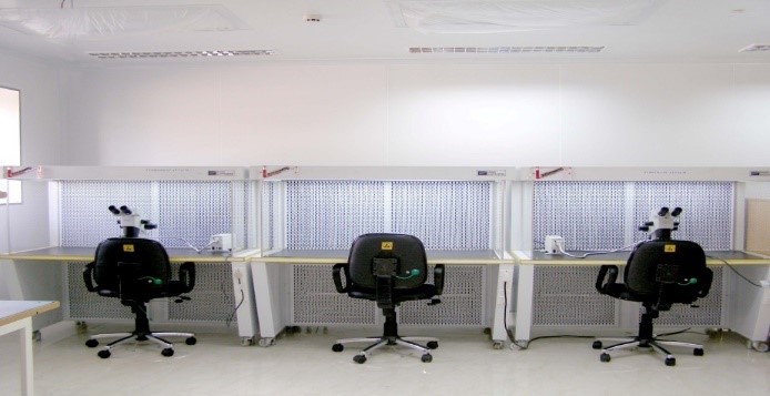 Laminar flow station